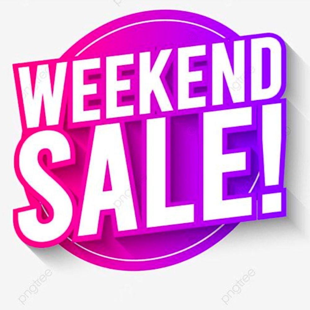 Weekend deals 20-30% OFF all inventory!!